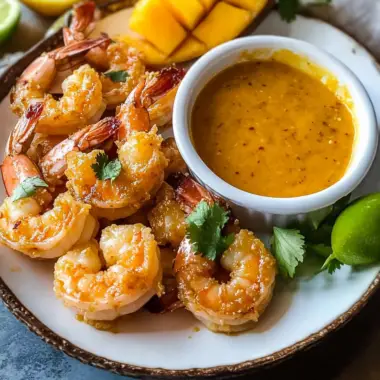 Coconut Shrimp with Spicy Mango Sauce