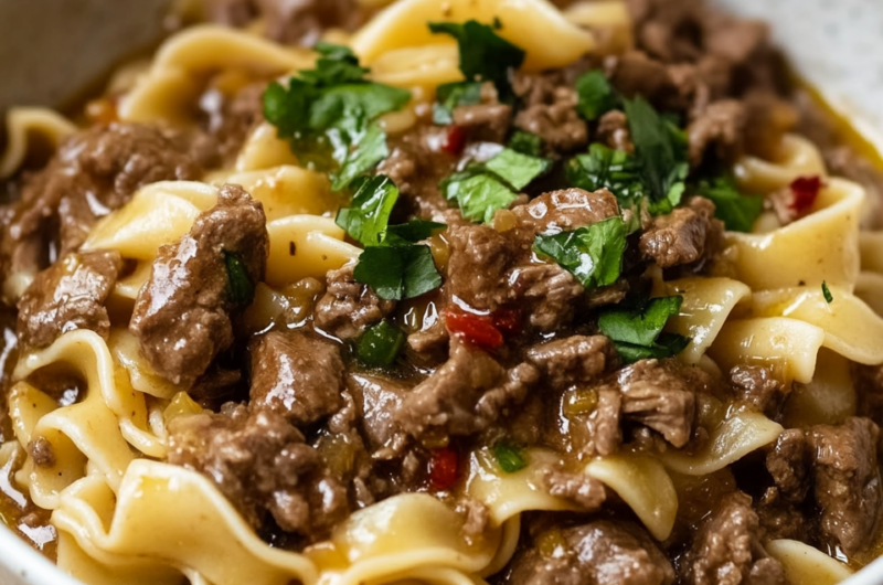 Easy Beef and Noodles