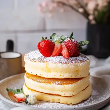 Jiggly Japanese Souffle Pancakes