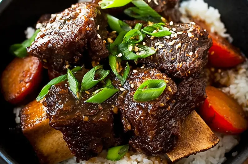 Korean Slow-Cooked Short Ribs