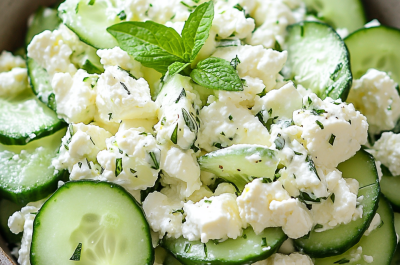 Cottage Cheese and Cucumber Salad