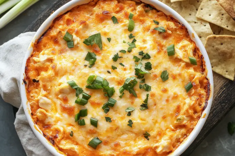 Spicy Buffalo Chicken Dip