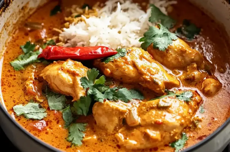 African Coconut Chicken Curry