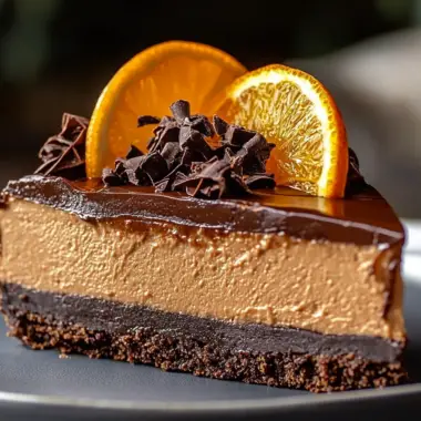 Chocolate Orange Cheesecake