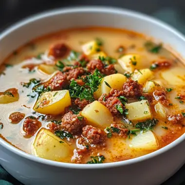 Chorizo and Potato Soup