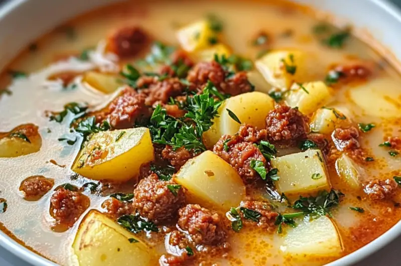 Chorizo and Potato Soup