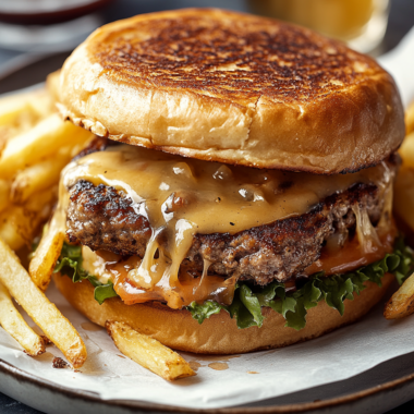 Classic Patty Melt with Secret Sauce