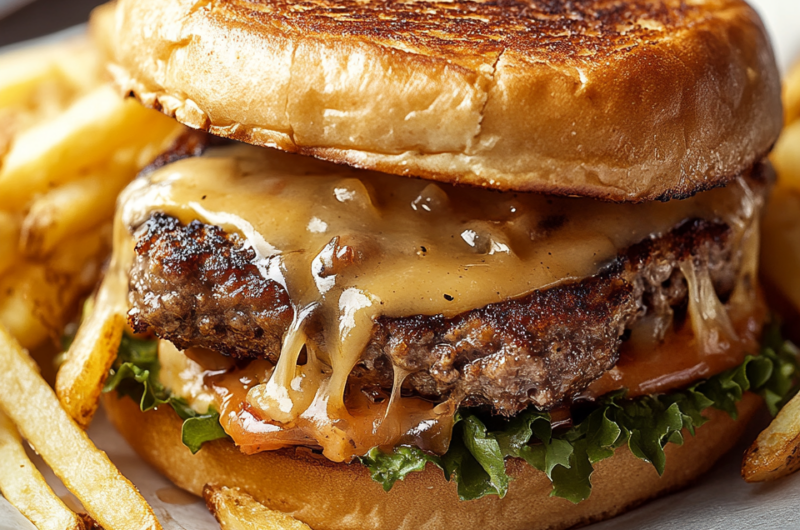 Classic Patty Melt with Secret Sauce