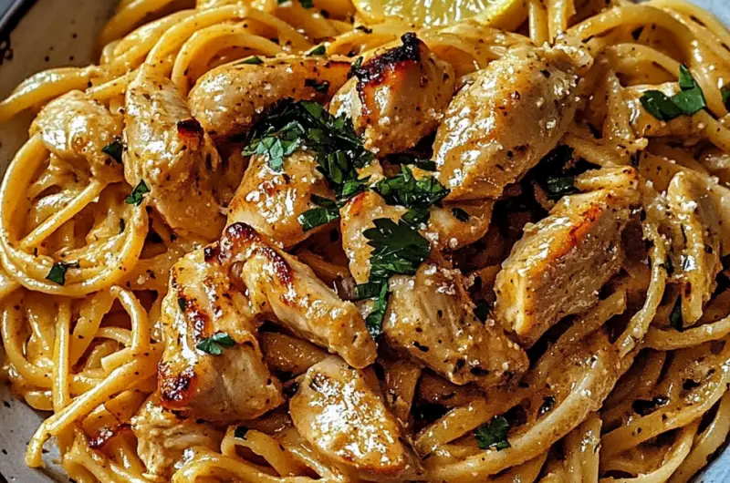 Cowboy Butter Chicken Linguine