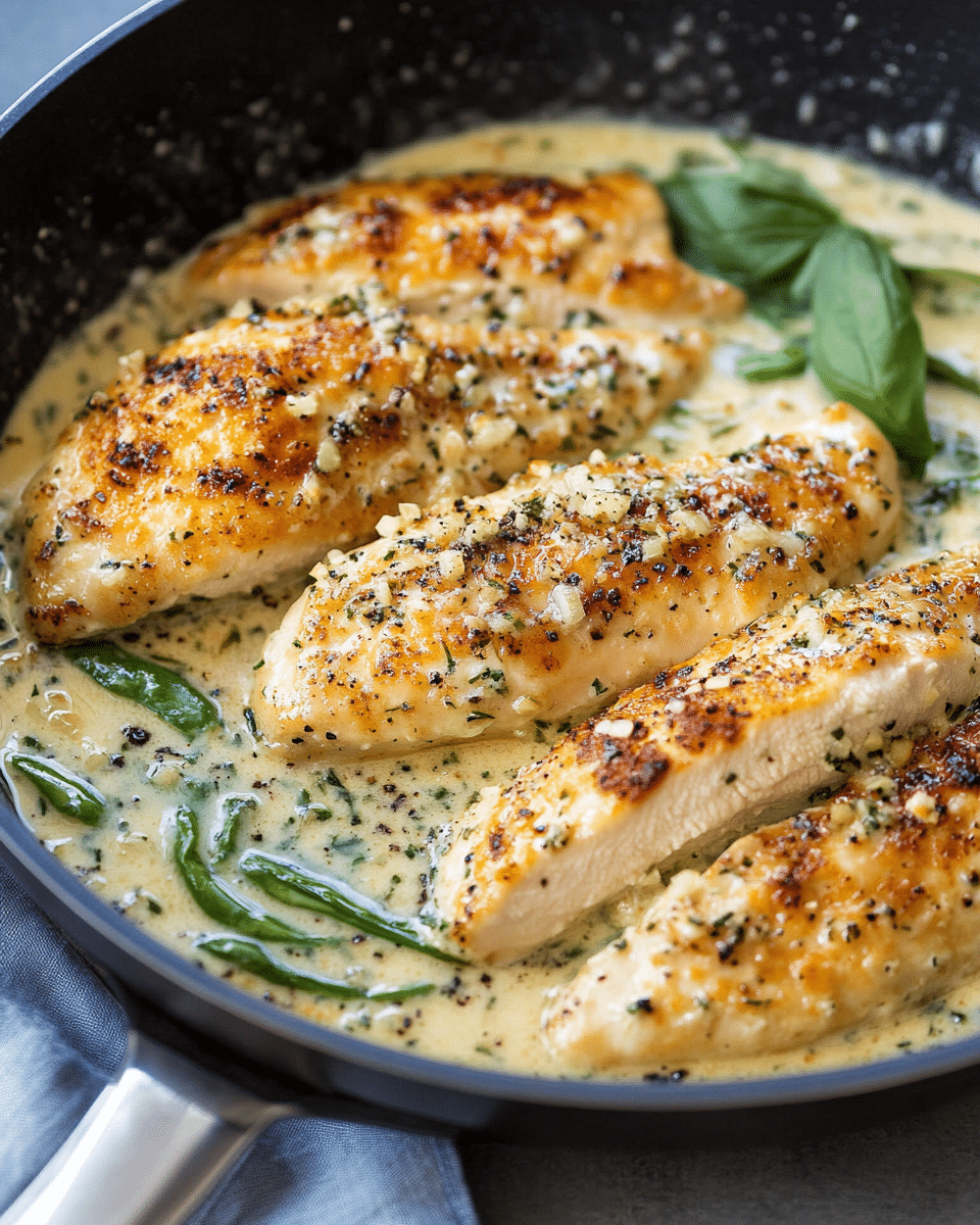 Creamy Garlic Parmesan Chicken