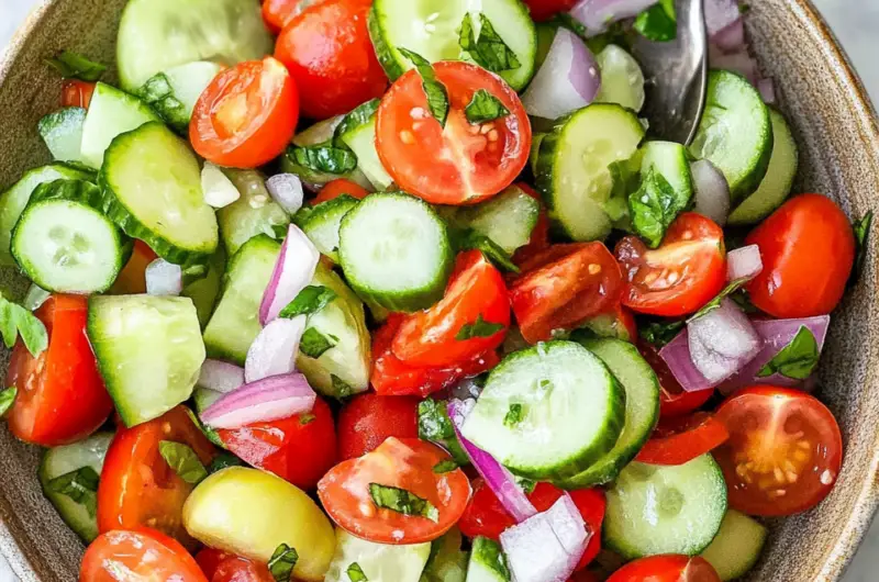 Cucumber Tomato Salad