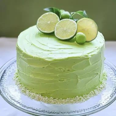 Lime Green Cake