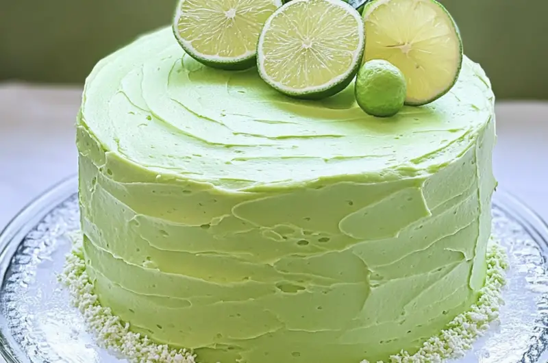 Lime Green Cake