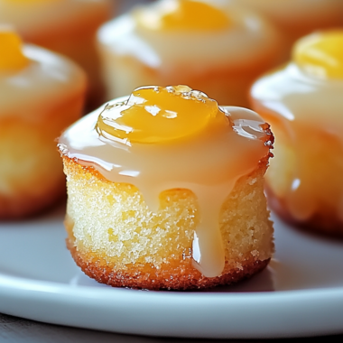 Mini Lemon Pound Cake Bites