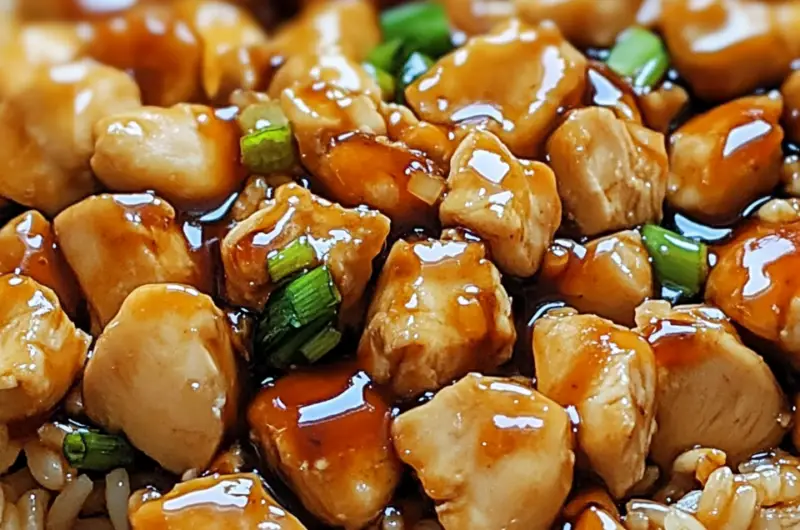 One-Pan Honey BBQ Chicken & Rice