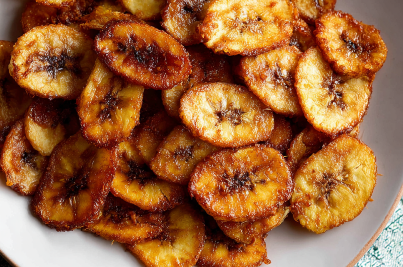 Air Fryer Banana Chips