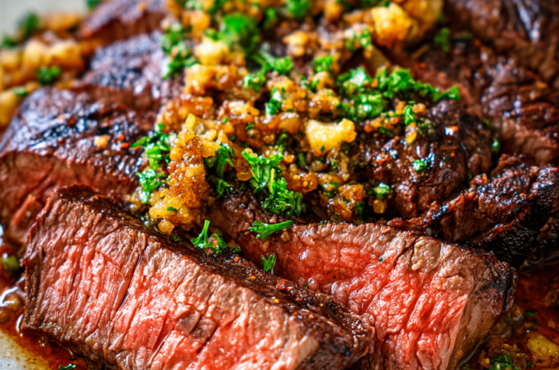 Garlic Butter Brazilian Steak