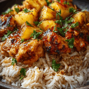 Pineapple Chicken and Rice