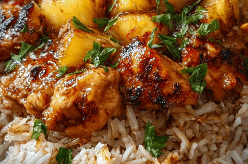 Pineapple Chicken and Rice