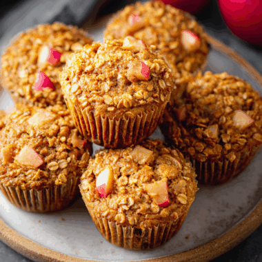 Apple Cinnamon Protein Muffins