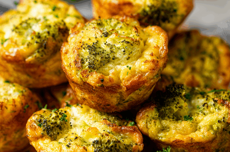 Broccoli and Cheese Bites
