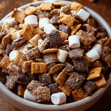 Campfire S’mores Puppy Chow