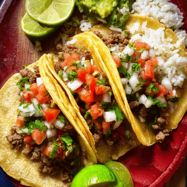 Carne Picada Tacos