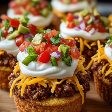 Taco Cupcakes Delight
