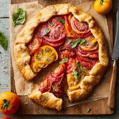 Heirloom Tomato Galette