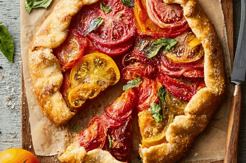 Heirloom Tomato Galette