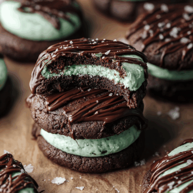 Chocolate Mint Cookies