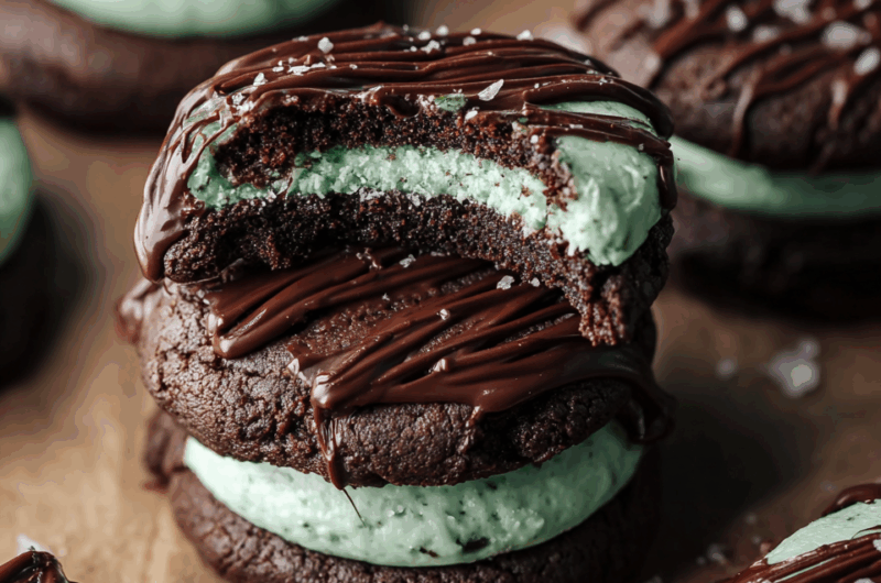 Chocolate Mint Cookies