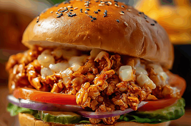 Cajun Chicken Sloppy Joes