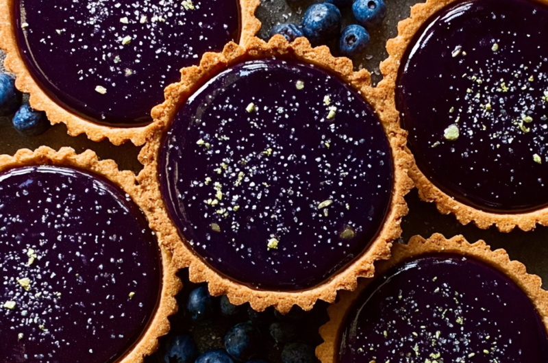 Blueberry Ganache Tart