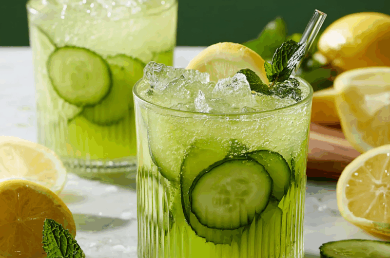 Refreshing Cucumber Lemonade