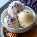 Honey Lavender Ice Cream