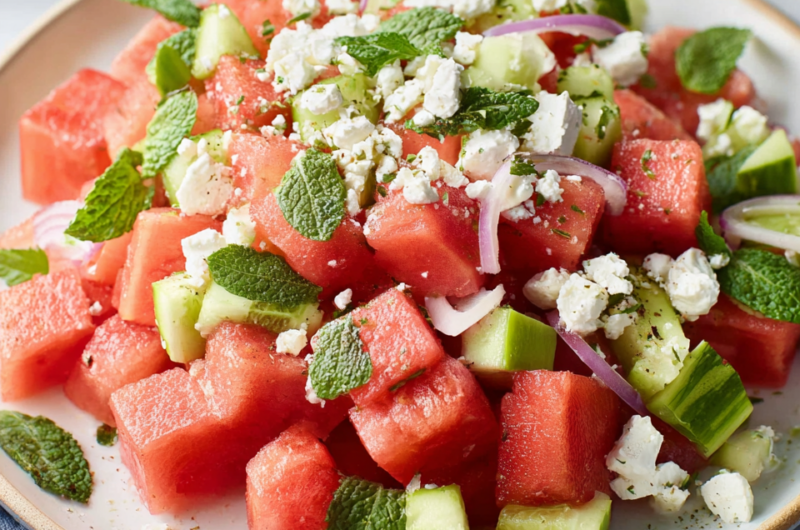 Watermelon Feta Salad