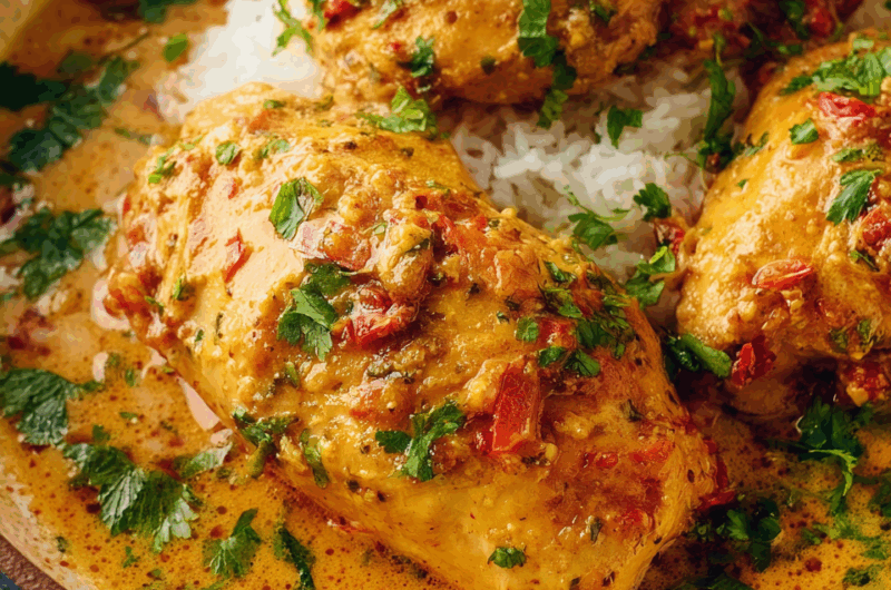 Spicy Brazilian Coconut Chicken
