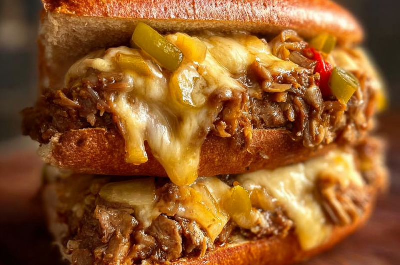 Philly Cheesesteak Sloppy Joes