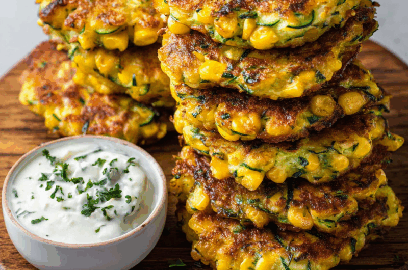 Zucchini Corn Fritters