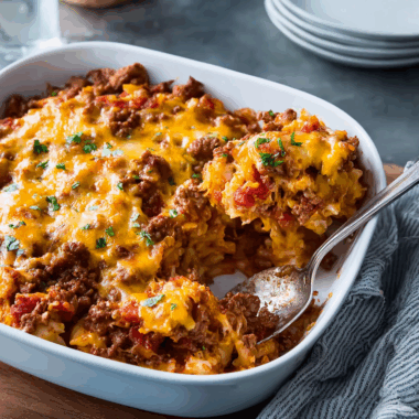 Grandma's Ground Beef Casserole