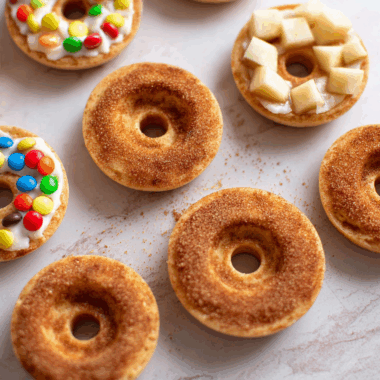 No-Bake Apple Donuts