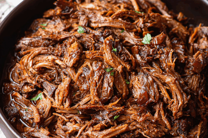 Slow Cooker Shredded Beef