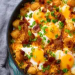 Bacon Egg and Cheese Breakfast Totchos