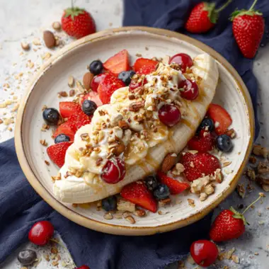 Banana Breakfast Split