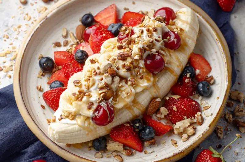 Banana Breakfast Split