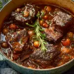 Beer-Braised Short Ribs with Mustard