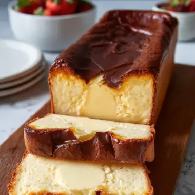 Burnt Basque Cheesecake Loaf