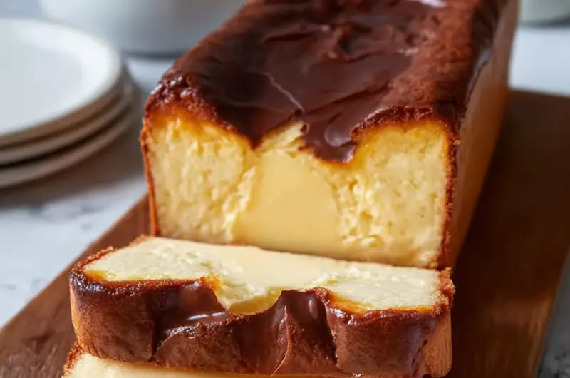 Burnt Basque Cheesecake Loaf