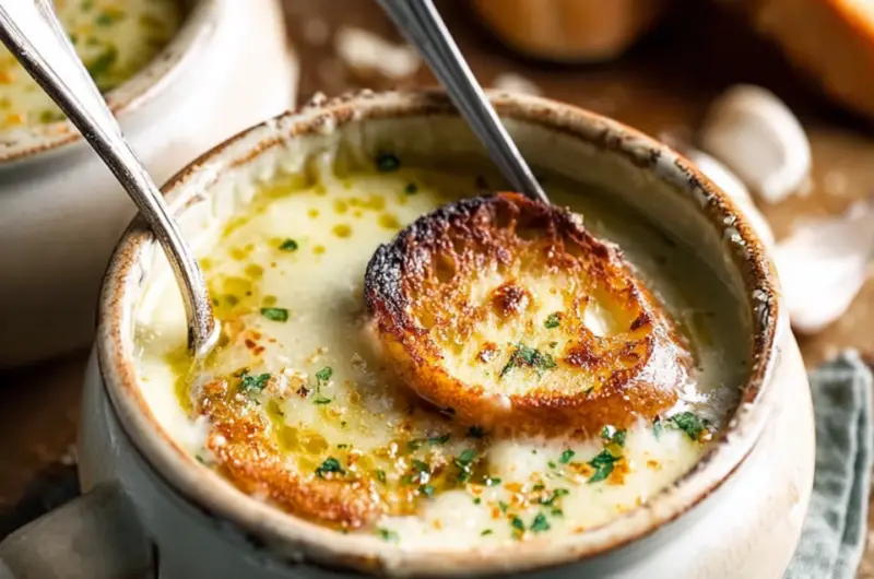Country French Garlic Soup
